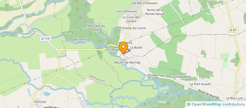 localisation de l'entreprise 27 MARNAY à AZAY-LE-RIDEAU