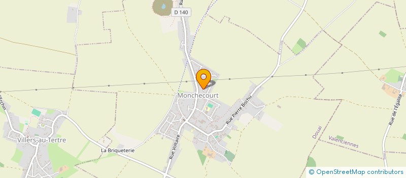 localisation de l'entreprise 27 MARS LES DEFIS D'EDEN à MONCHECOURT