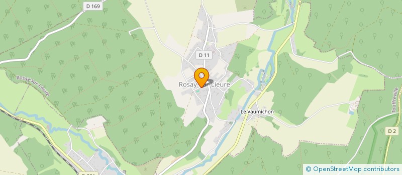 localisation de l'entreprise 27 NUANCES DE BLEU  ROSAY-SUR-LIEURE