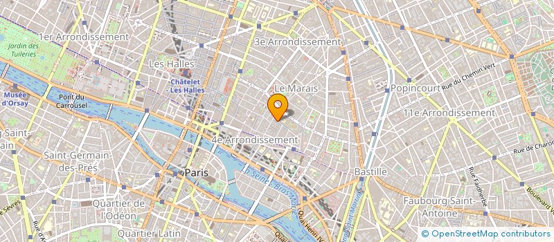 localisation de l'entreprise 27 ROSIERS  PARIS