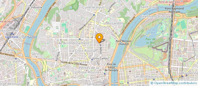 localisation de l'entreprise 27 RUE BELFORT  LYON