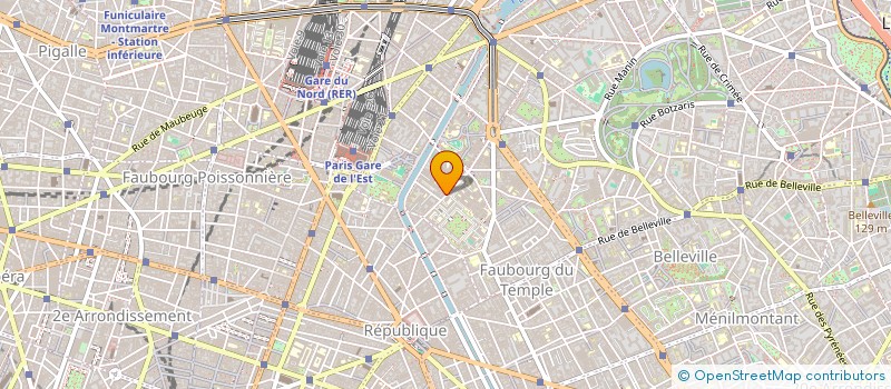 localisation de l'entreprise 27 RUE DE LA GRANGE AUX BELLES  PARIS