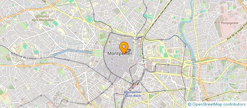 localisation de l'entreprise 27 RUE FOCH à MONTPELLIER