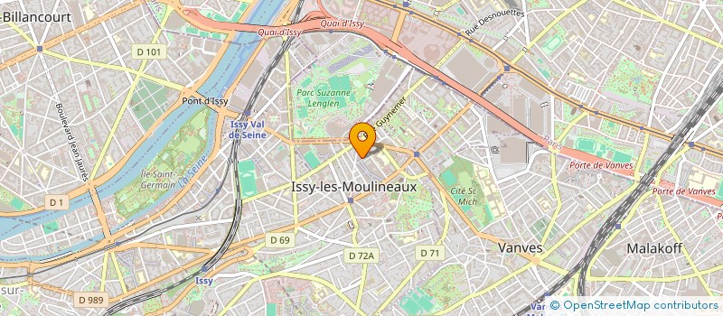 localisation de l'entreprise 270 INVESTMENTS à ISSY-LES-MOULINEAUX