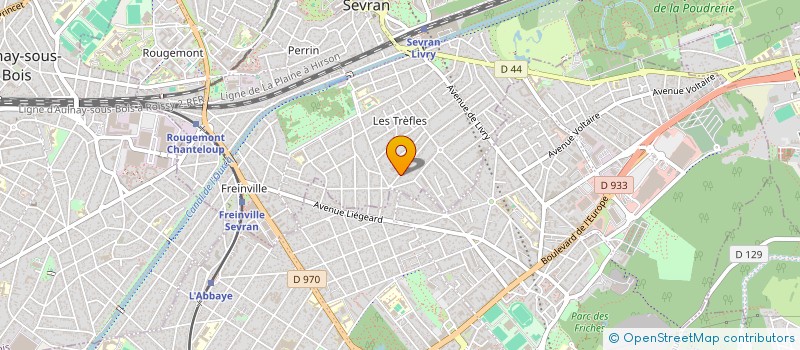 localisation de l'entreprise 270 TEQBALL CLUB à SEVRAN