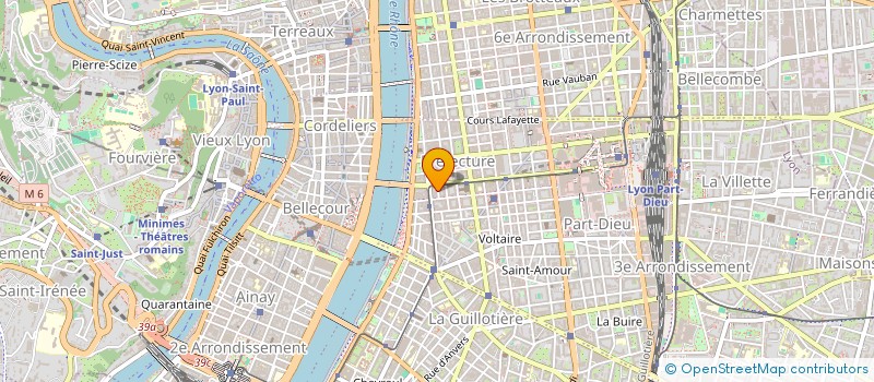 localisation de l'entreprise 2709 PLACE  LYON