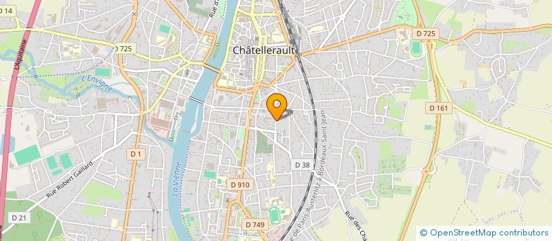 localisation de l'entreprise 279E STAGE ELEVES GENDARMES à CHATELLERAULT