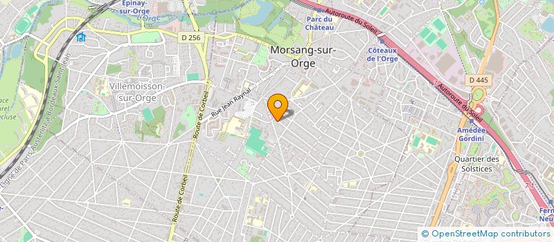 localisation de l'entreprise 27B3418 PIROLLEY à MORSANG-SUR-ORGE