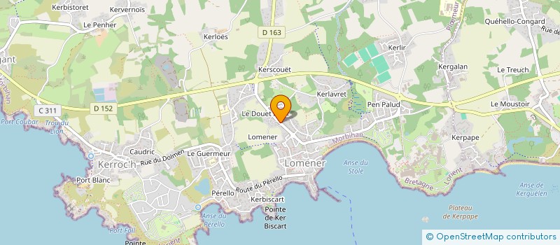localisation de l'entreprise 27DN à PLOEMEUR