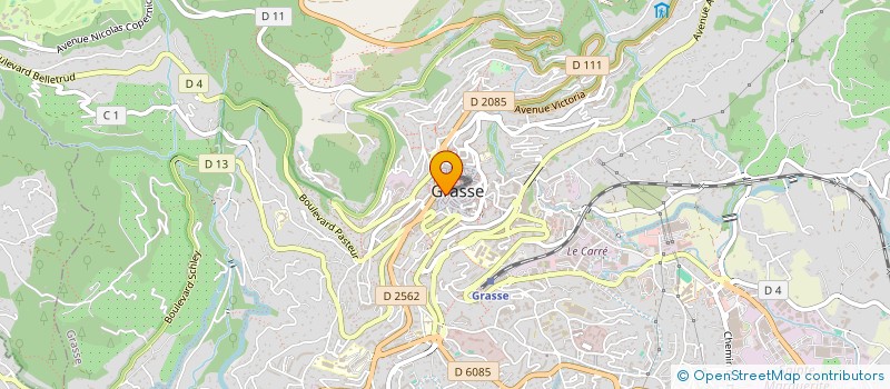 localisation de l'entreprise 28 30 AMIRAL DE GRASSE  GRASSE