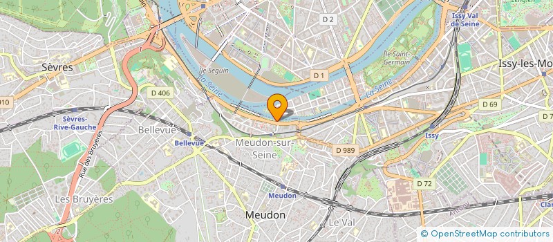 localisation de l'entreprise 28  MEUDON