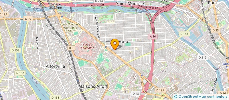 localisation de l'entreprise 28 CHEVREUL à MAISONS-ALFORT