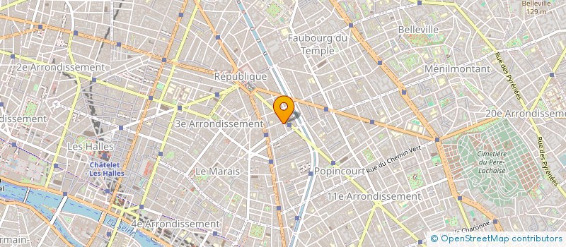 localisation de l'entreprise 28 GROUP SHOP  PARIS