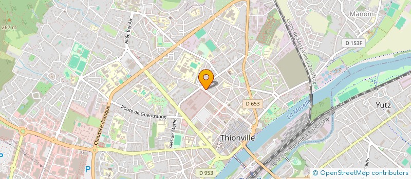 localisation de l'entreprise 28 MARNE à THIONVILLE