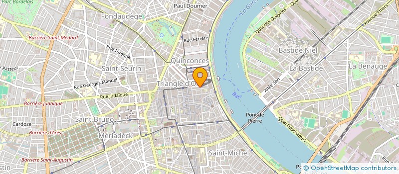 localisation de l'entreprise 28 RED STREET à BORDEAUX