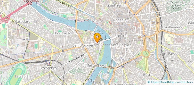 localisation de l'entreprise 28 REPUBLIQUE à TOULOUSE