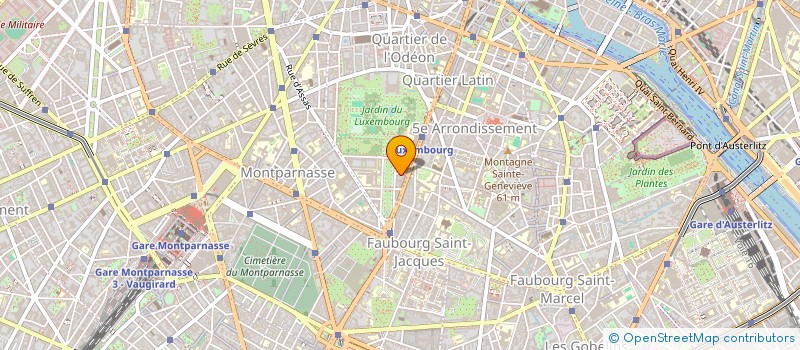 localisation de l'entreprise 28 RHB  PARIS