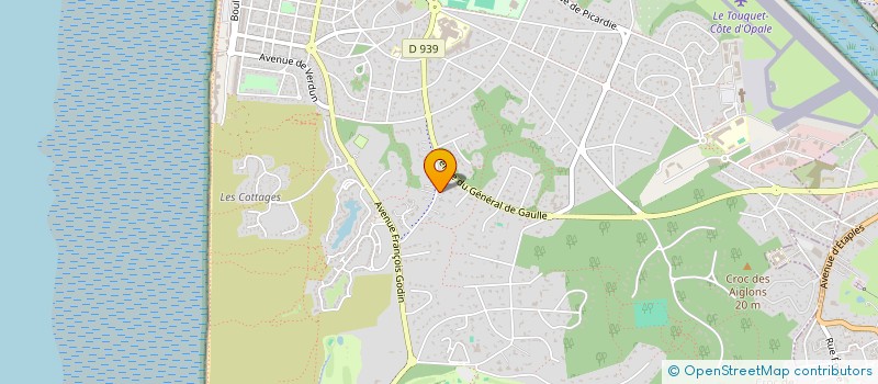 localisation de l'entreprise 281 ANGLAIS à LE TOUQUET-PARIS-PLAGE