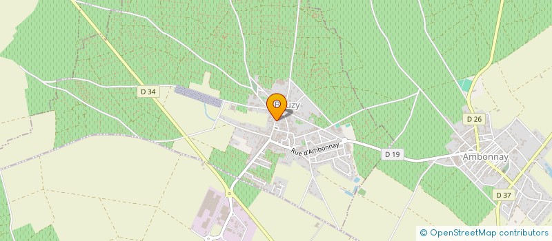 localisation de l'entreprise 286M - ASSOCIATION DE VALORISATION ET DE PROMOTION DE LA MONTAGNE DE REIMS  BOUZY