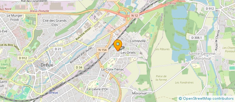 localisation de l'entreprise 28CENT RECORDS à DREUX