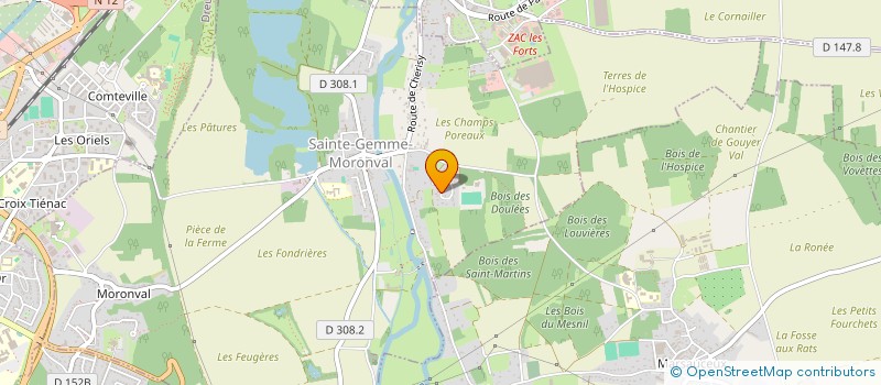 localisation de l'entreprise 28MIL à SAINTE-GEMME-MORONVAL