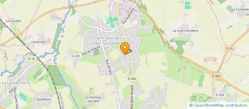 localisation de l'entreprise 28OCTOBRE à SAINT-GEORGES-DES-GROSEILLERS