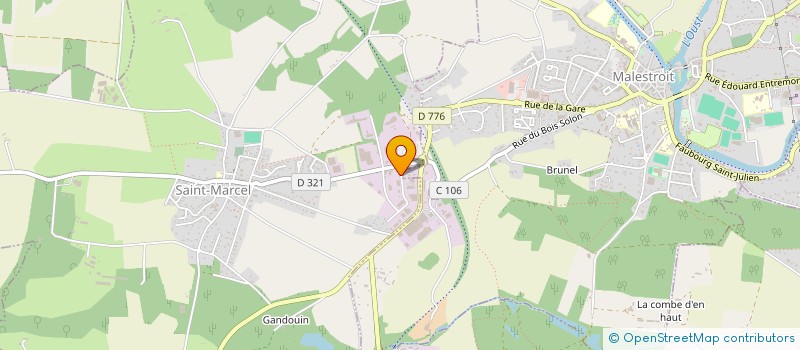 localisation de l'entreprise 28RYMA  SAINT-MARCEL