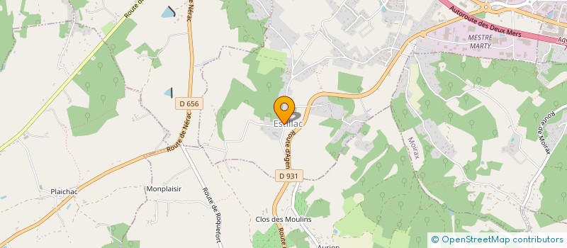 localisation de l'entreprise 28TONNAC  ROQUEFORT