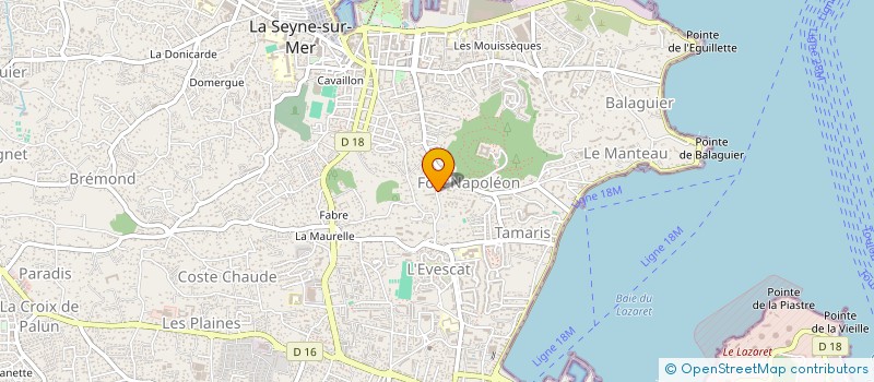 localisation de l'entreprise 29.10 PRODUCTIONS à LA SEYNE-SUR-MER