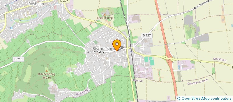 localisation de l'entreprise 29 FCW  BISCHOFFSHEIM