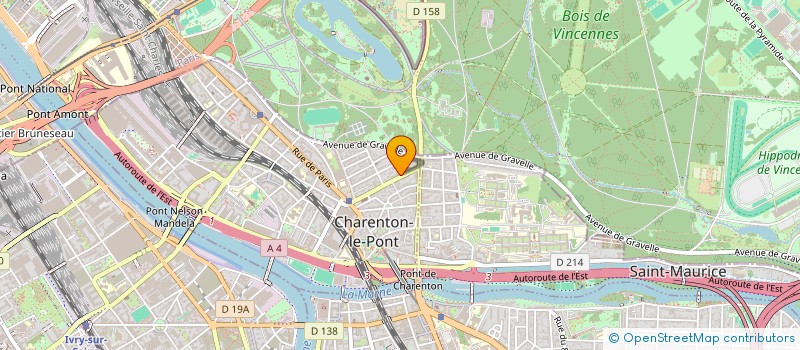 localisation de l'entreprise 29 JAURES  CHARENTON LE PONT