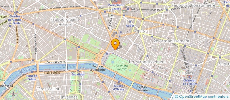 localisation de l'entreprise 29 MONT THABOR  PARIS