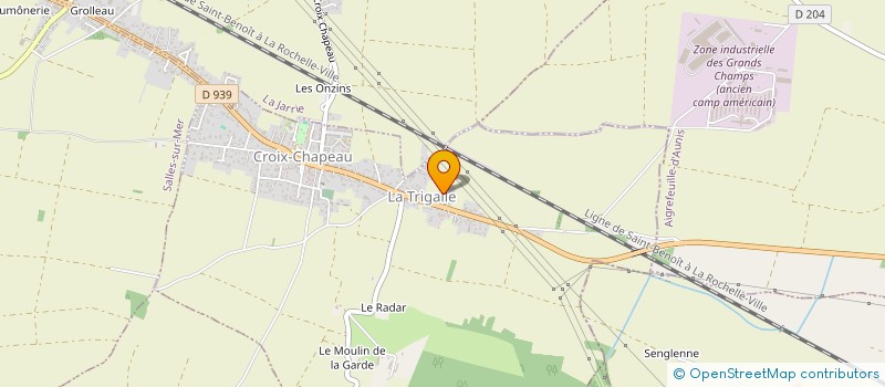 localisation de l'entreprise 29 PORTET  CROIX-CHAPEAU