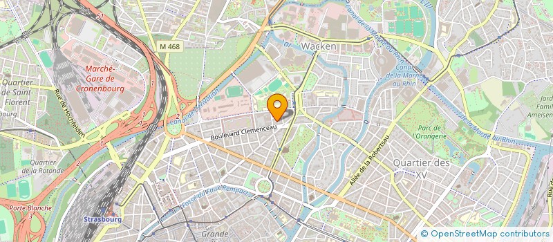 localisation de l'entreprise 29 SALM  STRASBOURG