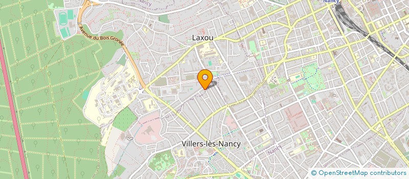 localisation de l'entreprise 29B BD DE HARDEVAL  LAXOU