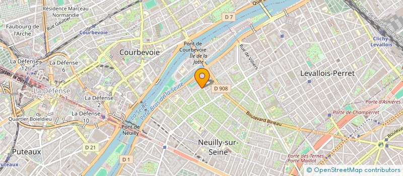 localisation de l'entreprise 29MAUBOURG à NEUILLY-SUR-SEINE
