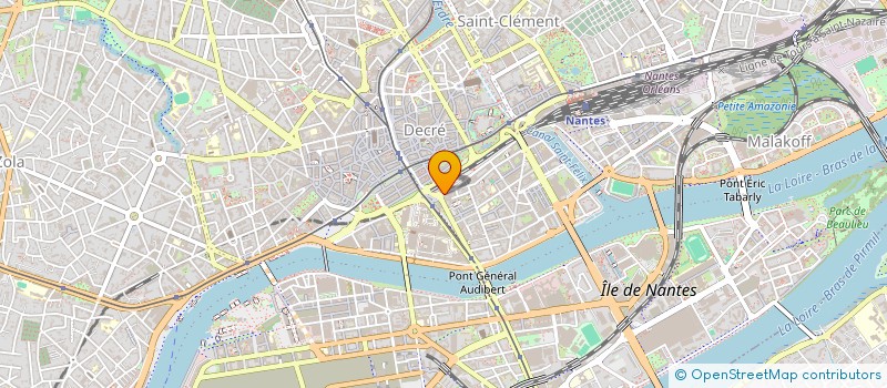 localisation de l'entreprise 2A à NANTES