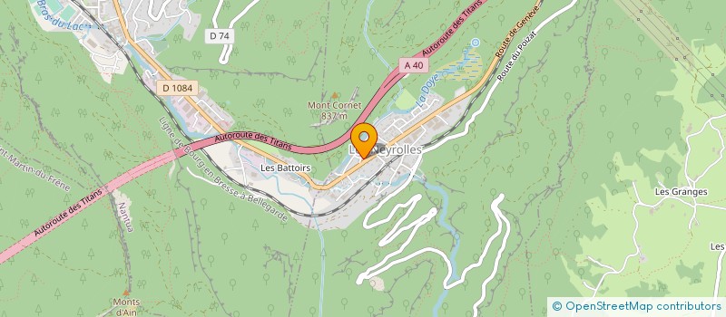 localisation de l'entreprise 2A  LES NEYROLLES