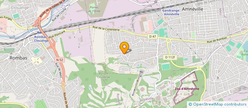 localisation de l'entreprise 2A  AMNEVILLE