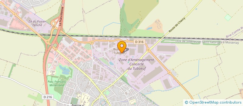 localisation de l'entreprise 2A  PARIS