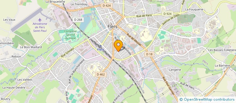 localisation de l'entreprise 2A à FLERS