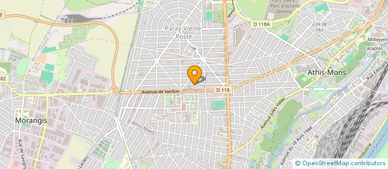 localisation de l'entreprise 2A à PARAY-VIEILLE-POSTE