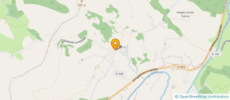 localisation de l'entreprise 2A  OSTABAT-ASME