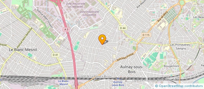 localisation de l'entreprise 2A- AGENCEMENT à AULNAY-SOUS-BOIS
