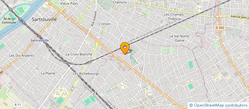 localisation de l'entreprise 2A CLIM à HOUILLES