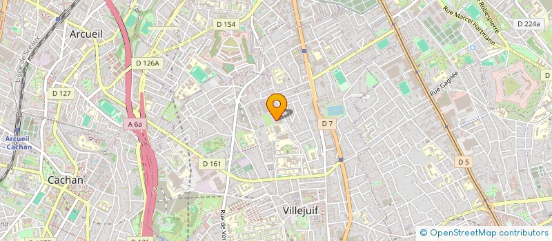 localisation de l'entreprise 2A.COM à VILLEJUIF