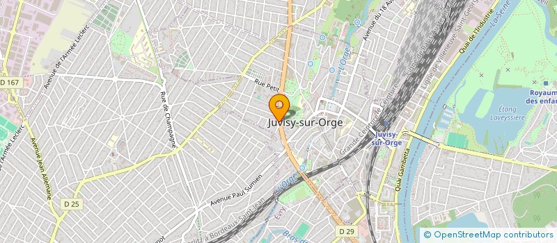 localisation de l'entreprise 2A COMPANY à JUVISY-SUR-ORGE