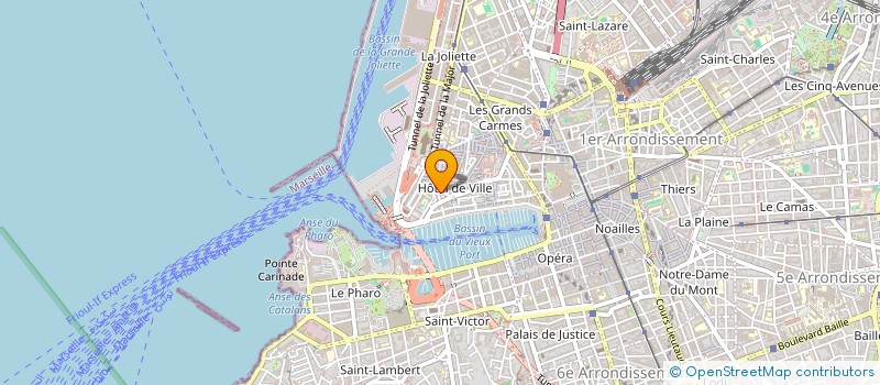 localisation de l'entreprise 2A CONSEIL ET FORMATION  MARSEILLE