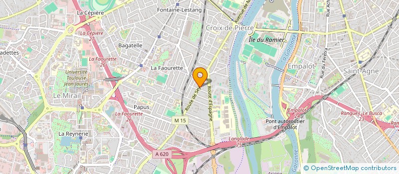 localisation de l'entreprise 2A CONSTRUCTION à TOULOUSE