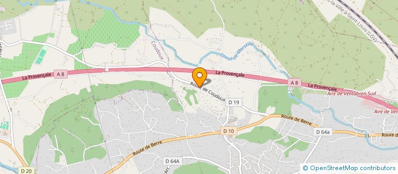 localisation de l'entreprise 2A CONSTRUCTION  CARRY-LE-ROUET